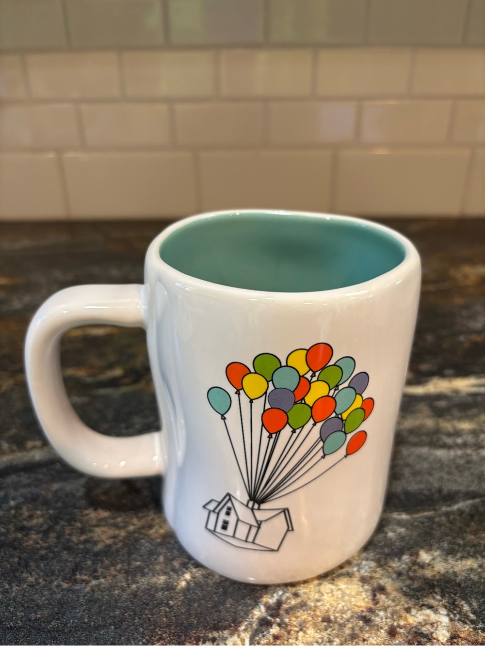 Disney Pixar Rae Dunn up movie mug with 'Adventure Is Out There' - Picture 3 of 4
